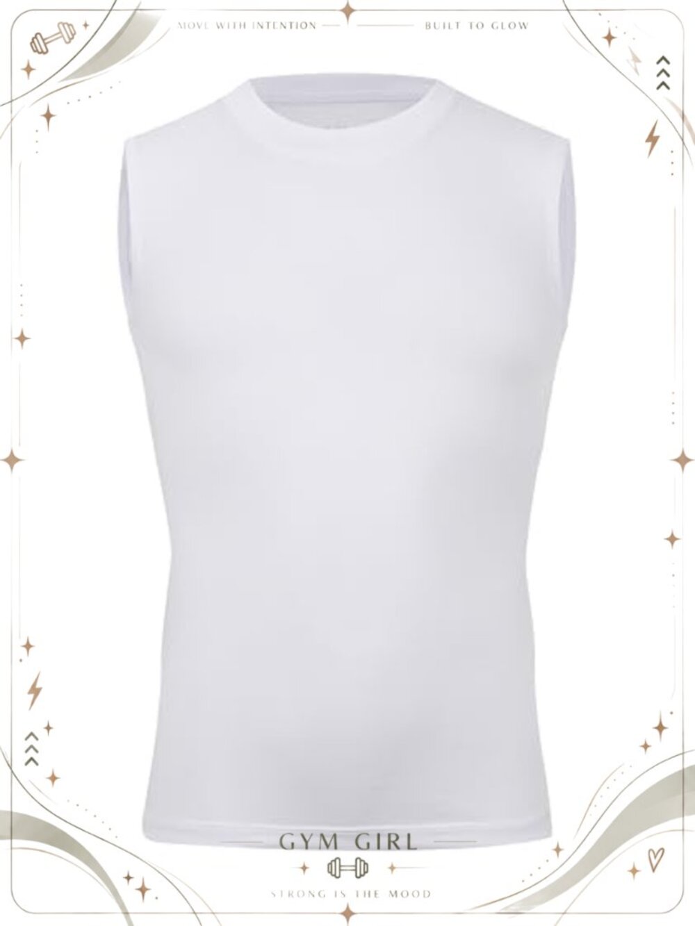 Youth Sleeveless Compression Shirt Sensory Vest Stretch Tank Top